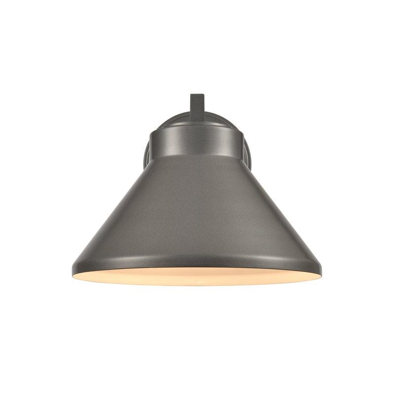 Thane 8.25'' High 1-Light Outdoor Sconce - Hematite, 8.25" H x 10" W x 10.5" D