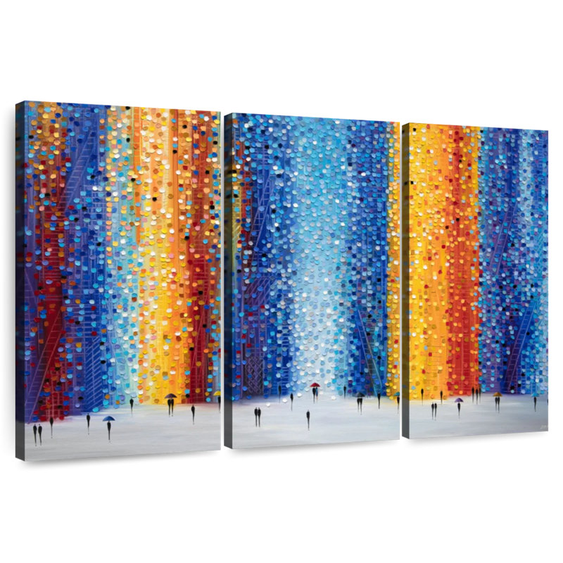 Avery Rainy Night, 48" H x 74" W