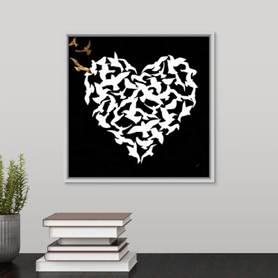 « cardiaque aflutter ii », impression sur toile