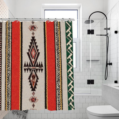 Southwestern Tribal Shower Curtains 71  71