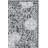 Chrishaunda Hand Tufted Wool Cotton Pet Floral Rug in Black/Ivory-340582405