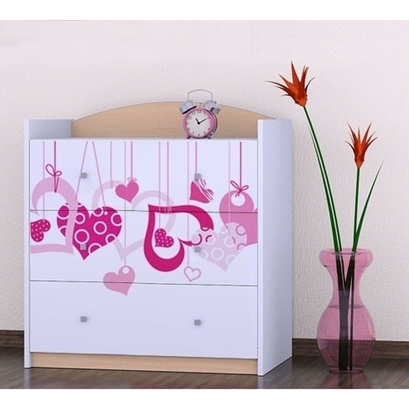 Nordin Kids 3 - Drawer Chest, Beige