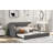Upholstered Daybed With Trundle, Wood Slat Support,Upholstered Frame Sofa Bed-10755398