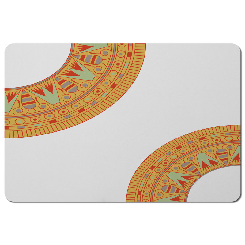 Gamsaragan Wood, Polyester Rectangle Placemat