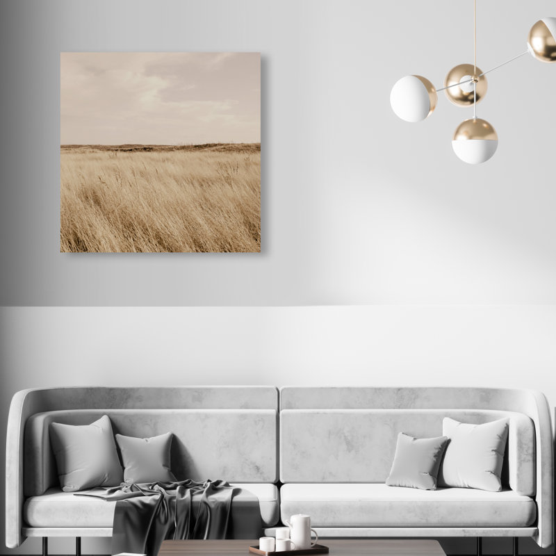 Golden Nature Print by Oliver Gal, 30" H x 30" W, Gallery Wrapped