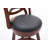 Hegg Swivel Upholstered Counter Stool with Solid Wood Frame-21291940-41723953