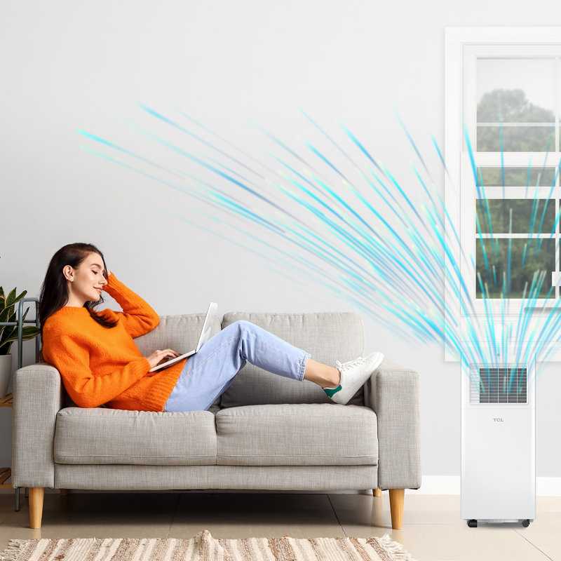 TCL 5,000 BTU Smart Portable Air Conditioner with Remote