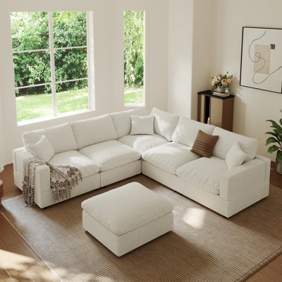 Upholstered Sofa, Cloud Couch Modular Sectional Sofa Couch For Living Room Bedroom by Latitude Run