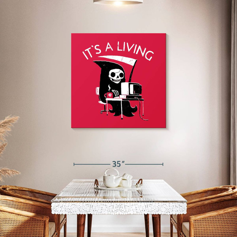 Ketti Itv's A Living, H 36 po x l 36 po