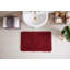 Tapis décoratif à poils longs rouge-20360744