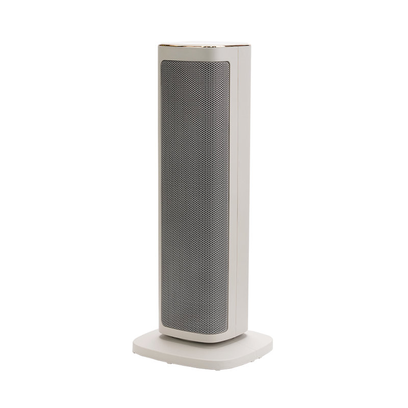 Chaufferette de 20 po avec oscillation, 3 niveaux de chaleur, plusieurs protections de sécurité, minuterie 12H, tour de chauffage en céramique pour chambre à coucher