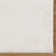 Gertmenian Cadence Tonee Cream Solid Color Plush Polyester Shag Indoor Area Rug