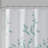 Burnout Printed Shower Curtain Seafoam 72X72"
