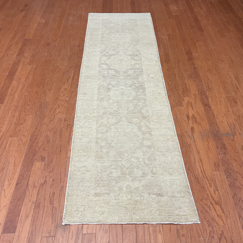  Handmade Oushak Wool Runner