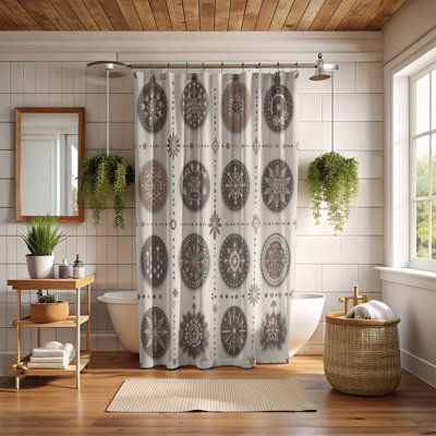 Frostbound Snowscape - Premium Shower Curtain