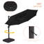 Parasol en porte-à-faux 11 pi avec base Marlon-1284987115