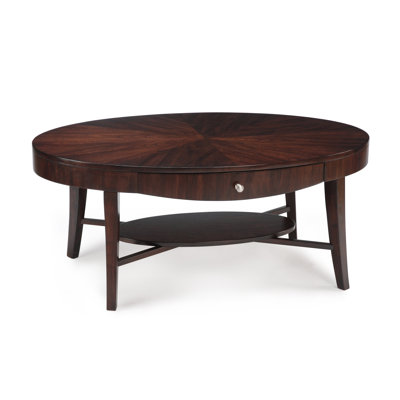 Aster Solid Wood Top Single Coffee Table