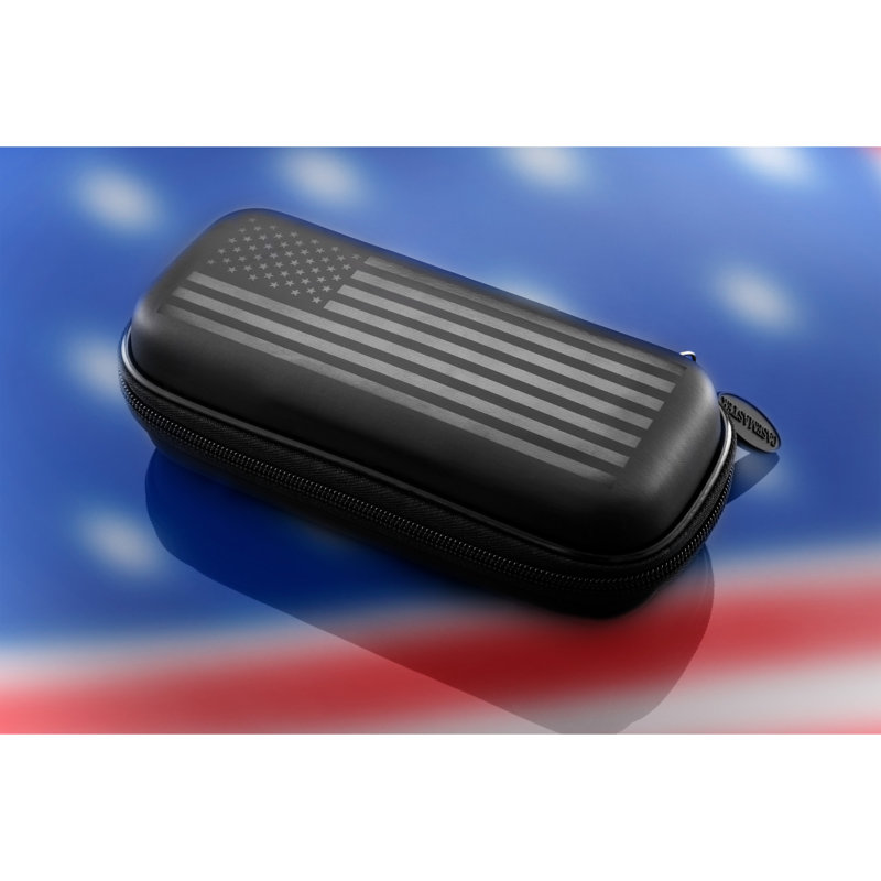 Caisse de fléchettes Casemaster Sentry drapeau américain, 4