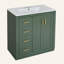 Ensemble de meuble-lavabo avec lavabo en céramique 30 po Hansdieter, ensemble de meuble-lavabo autoportant avec 3 tiroirs et portes à fermeture douce-343806175-343806173