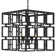 Cubic 4 - Light Chandelier
