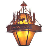 Rustic Lodge 8 - Light Chandelier
