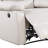 Beige Synthetic Leather Power Motion Recliner-637930035-637930036
