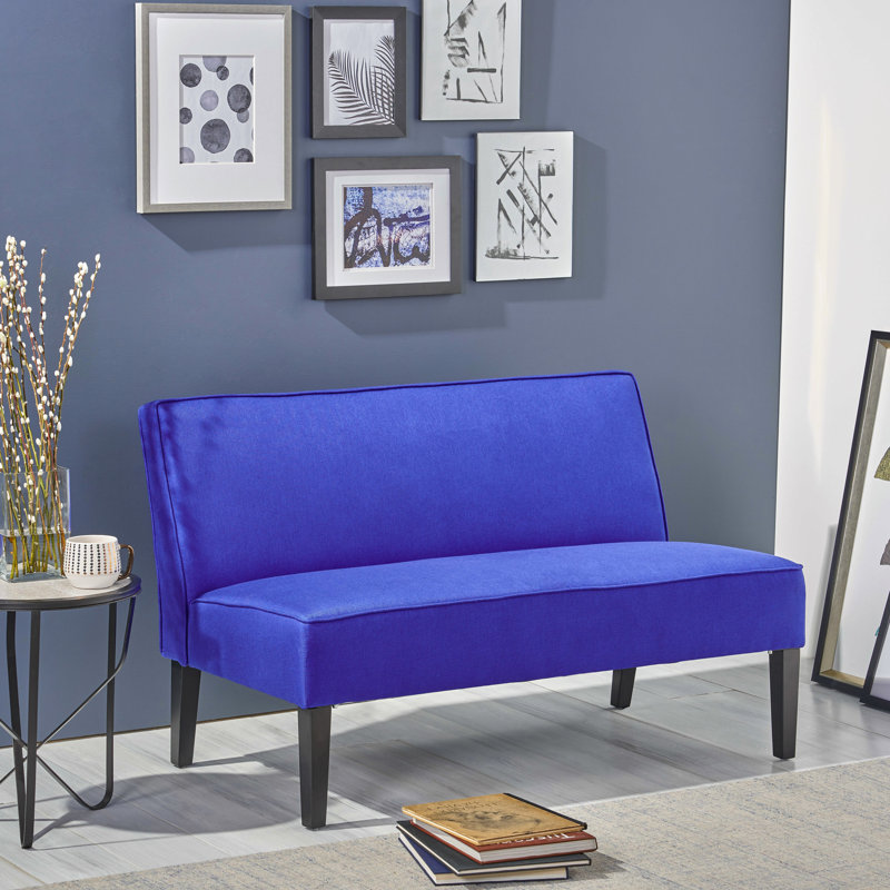 Carita Upholstered 29.74 " Linen Loveseat