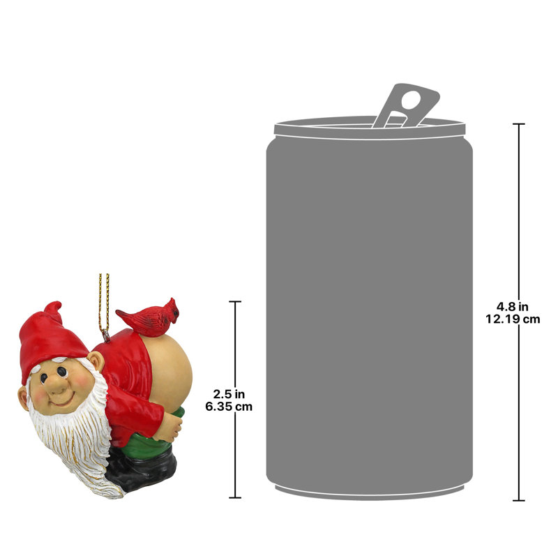 Ornement suspendu Loonie Moonie Gnome, 3