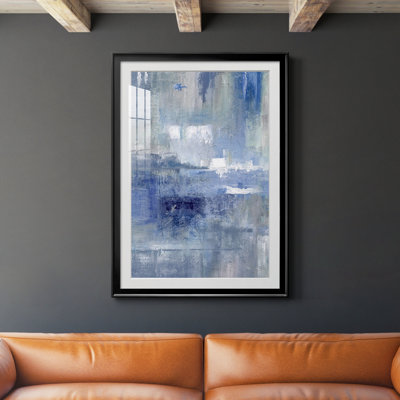 " Bay View Indigo " Painting Print