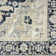 Amaresh Oriental Machine Washable Ivory/Charcoal Area Rug