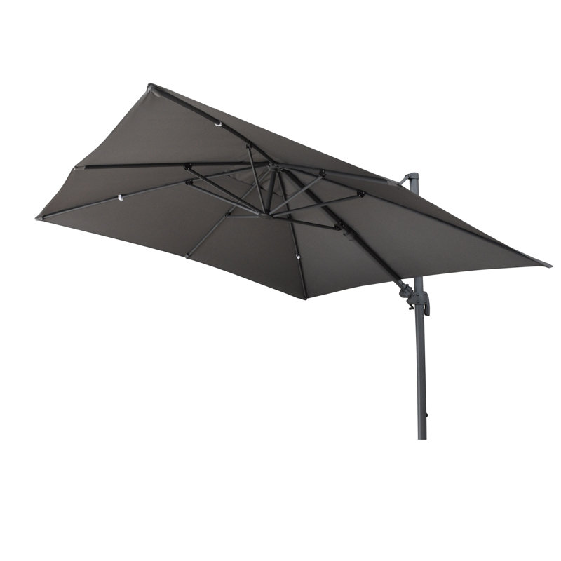 Parasol carré 10' en porte-à-faux Logenita