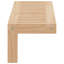 Solid Wood Bracket Shelf