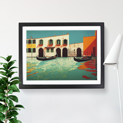 Modern Venice Canal Vol.1 - Framed Print