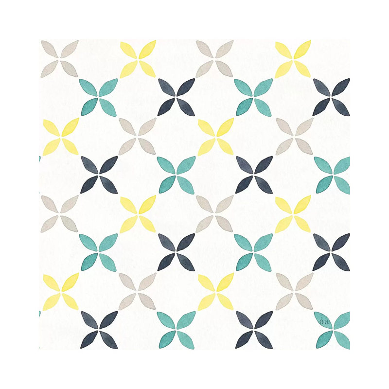 Garden Getaway Pattern II by Laura Marshall - Wrapped Canvas Print, 30.48 cm H x 30.48 cm W