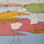 Salmon Marsh Ll Print by Phyllis Adams