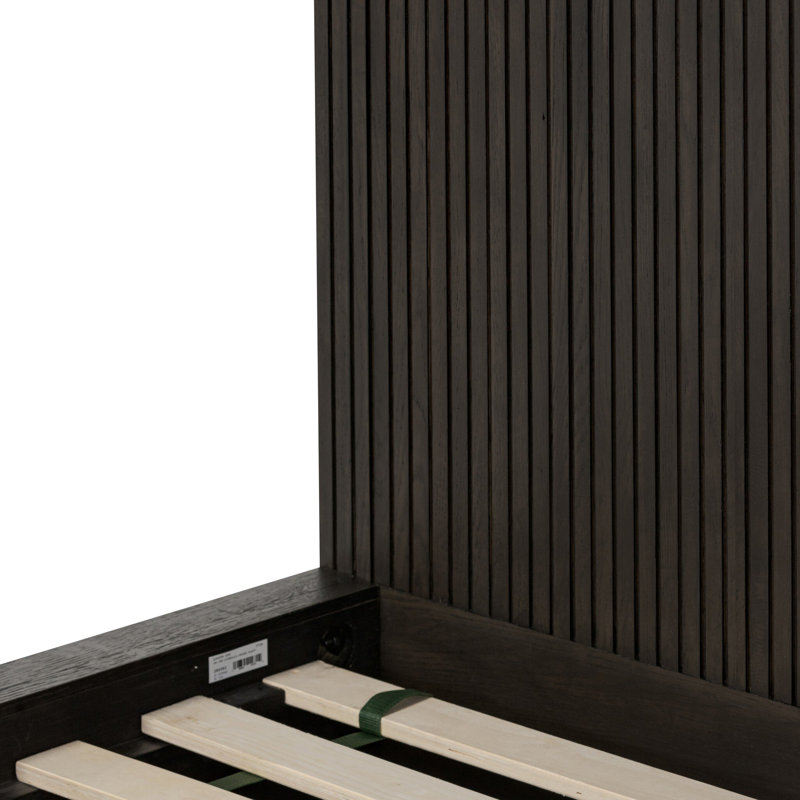 Leo Bed-Smoked Black-Queen, Queen, Smoked Black