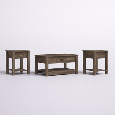 Lanarose 3 - Piece Living Room Table Set