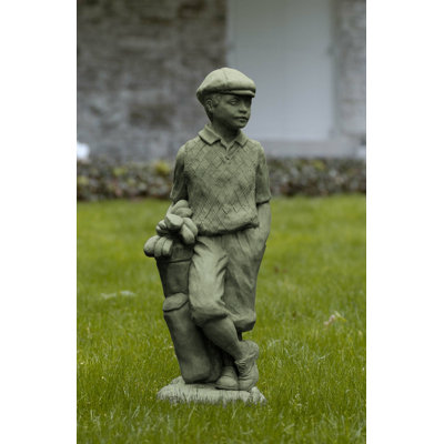 Male Golfer Statue
