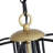 Avers 17.3" W 4-Light Wrought Iron Geometric Chandelier-2055892142