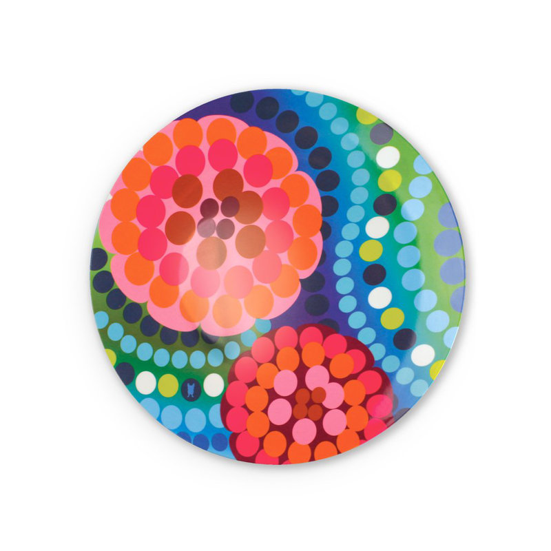 Bindi 4-Piece 11" Melamine Dinner Plate Set