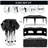 10'X20' EZ Pop Up Canopy Outdoor Portable Party Folding Tent With 6 Removable Sidewalls + Carry Bag + 4Pcs Weight Bag-125198949