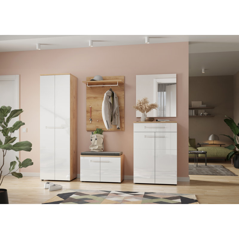 8 Pair Shoe Storage Cabinet