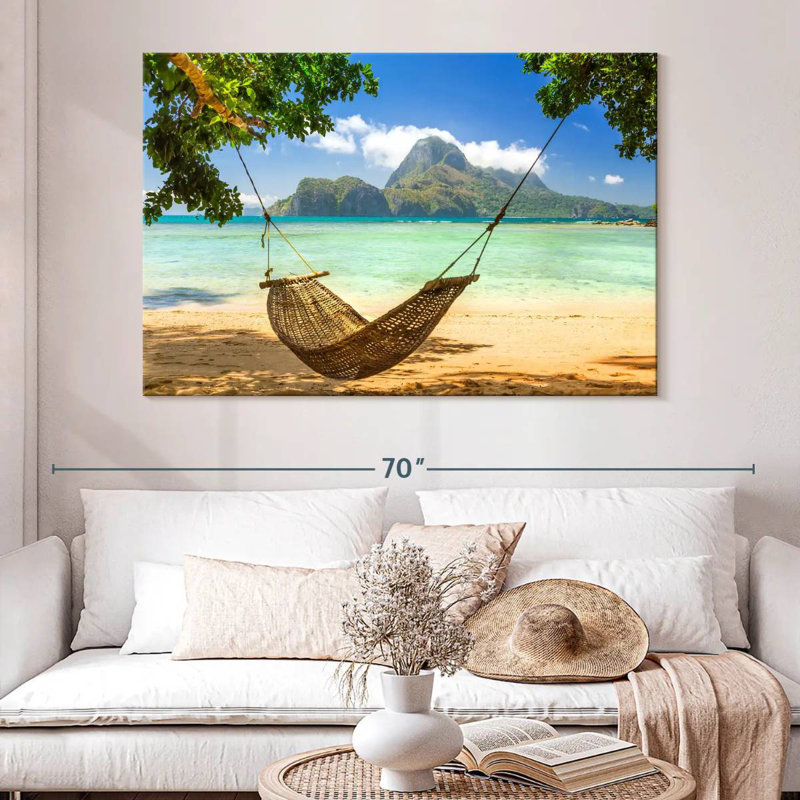Gillard Bamboo Hammock, 34" H x 51" W