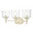 Corder 3 Light Bath Vanity with Hammered Water Glass Shade-1390066901