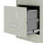 15'' Wide 3 -Drawer Steel File Cabinet-1975060409