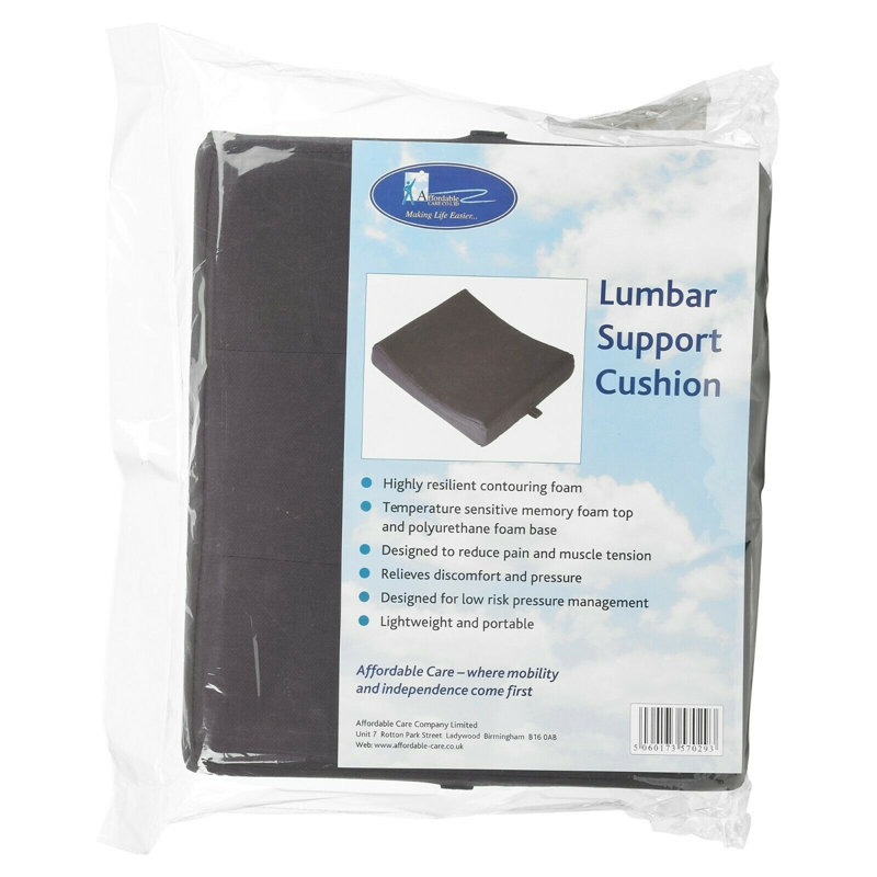 Rectangular Lumbar Cushion Pad