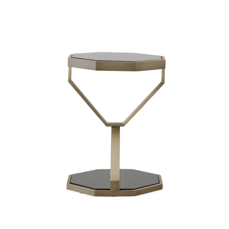 Compositions Glass End Table