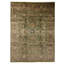 High-Quality Hand-Knotted Green And Red Area Rug