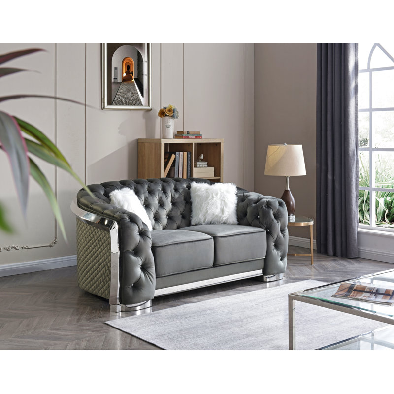 Causeuse Chic, Grey