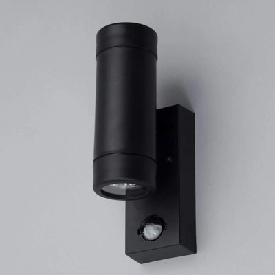 Mulkey Black 2 - Bulb Integrated LED Outdoor Sconce